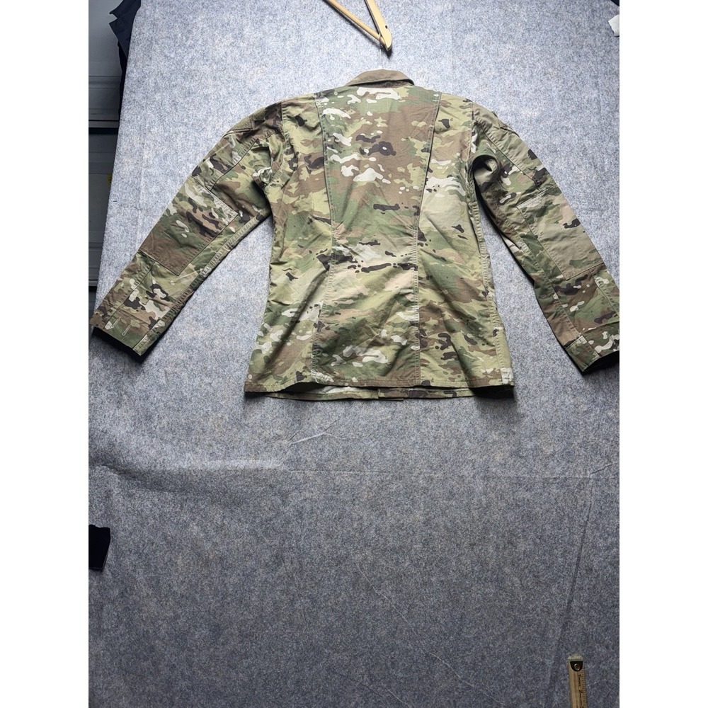 US Army Combat Uniform Jacket MC Camo FR Ripstop‎ Size 33 Long NSN 8415016233001 - Picture 9 of 12